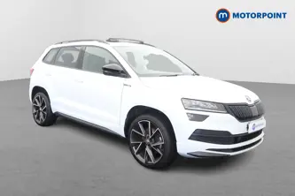 Skoda Karoq Sport Line Automatic Petrol SUV - Stock Number (1687256) - Drivers side front corner