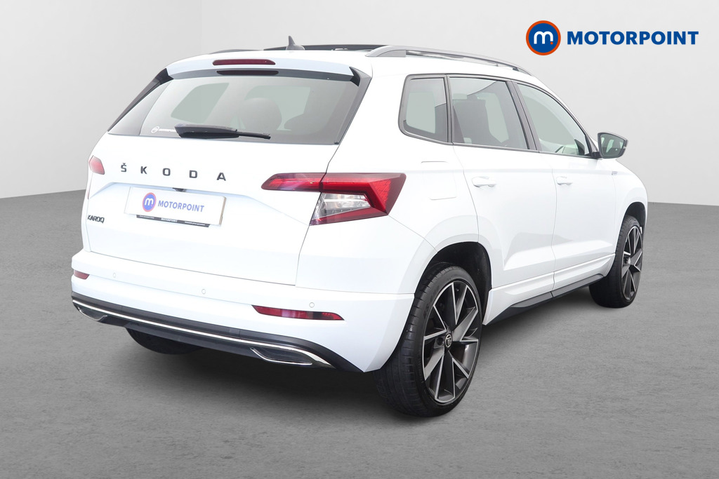Skoda Karoq Sport Line Automatic Petrol SUV - Stock Number (1687256) - Drivers side rear corner