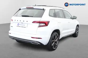 Skoda Karoq Sport Line Automatic Petrol SUV - Stock Number (1687256) - Drivers side rear corner