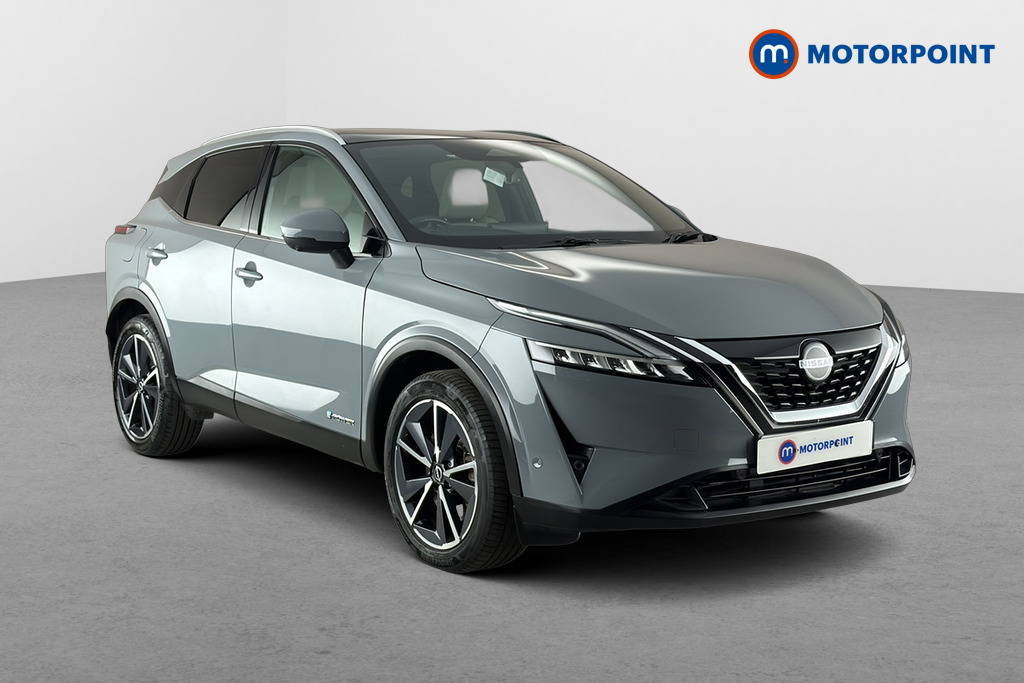 Nissan Qashqai Tekna Automatic Petrol-Electric Hybrid SUV - Stock Number (1687677) - Drivers side front corner