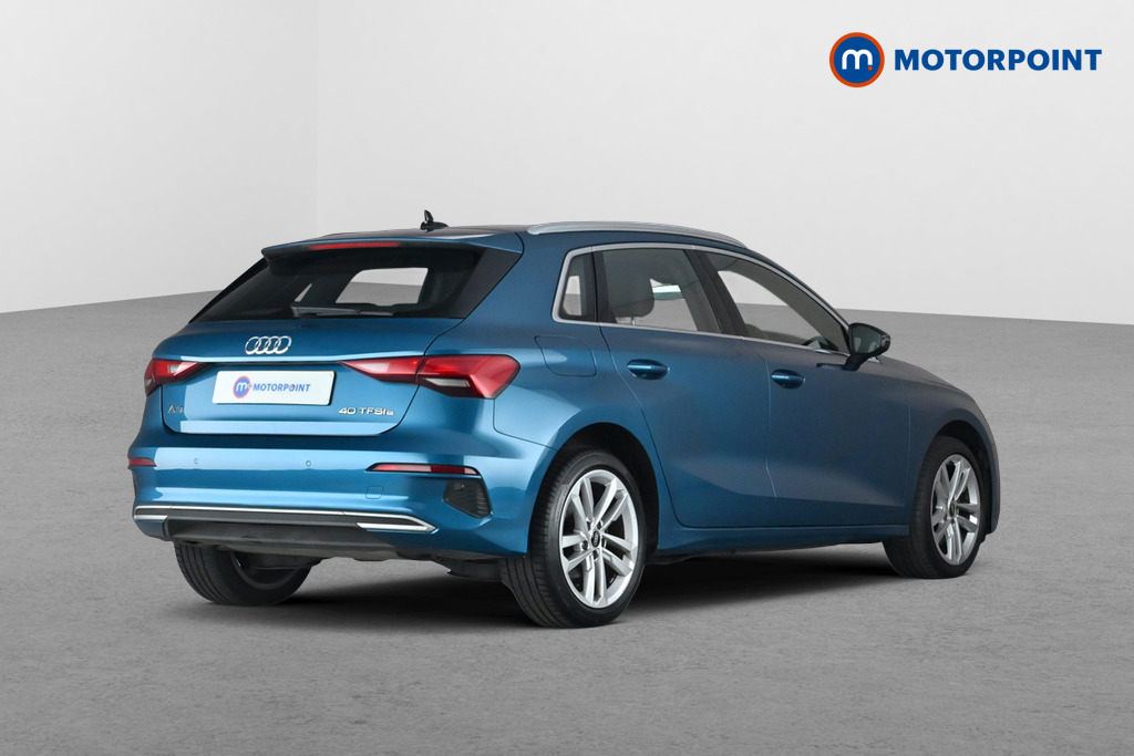 Audi A3 Sport Automatic Petrol Plug-In Hybrid Hatchback - Stock Number (1689335) - Passenger side rear corner