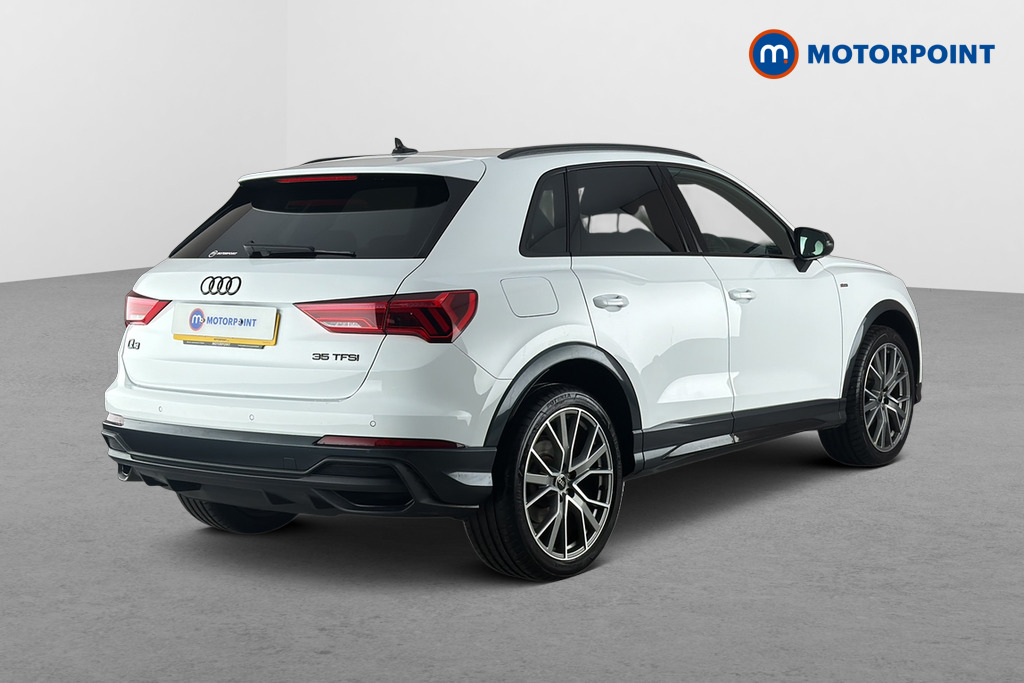 Audi Q3 Black Edition Automatic Petrol SUV - Stock Number (1689685) - Passenger side rear corner