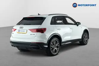 Audi Q3 Black Edition Automatic Petrol SUV - Stock Number (1689685) - Passenger side rear corner
