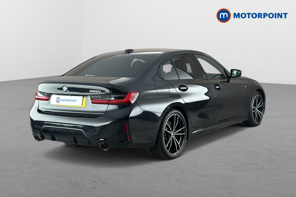 BMW 3 Series M Sport Automatic Petrol Saloon - Stock Number (1690285) - Passenger side rear corner