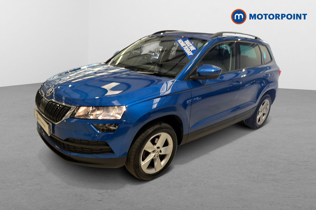 Skoda Karoq SE Manual Petrol SUV - Stock Number (1683227) - Passenger side front corner