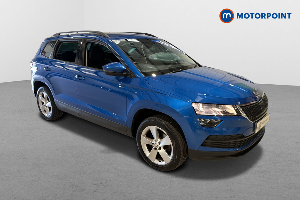 Skoda Karoq SE Manual Petrol SUV - Stock Number (1683227) - Drivers side front corner