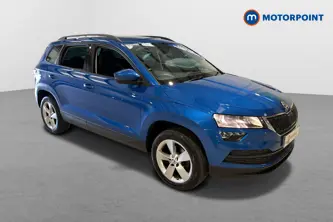 Skoda Karoq SE Manual Petrol SUV - Stock Number (1683227) - Drivers side front corner