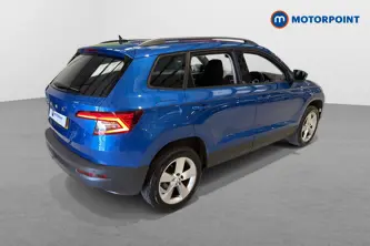 Skoda Karoq SE Manual Petrol SUV - Stock Number (1683227) - Passenger side rear corner