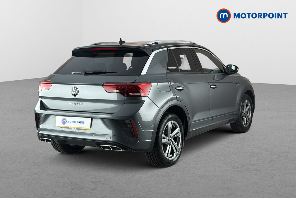 Volkswagen T-Roc R-Line Automatic Petrol SUV - Stock Number (1689514) - Passenger side rear corner