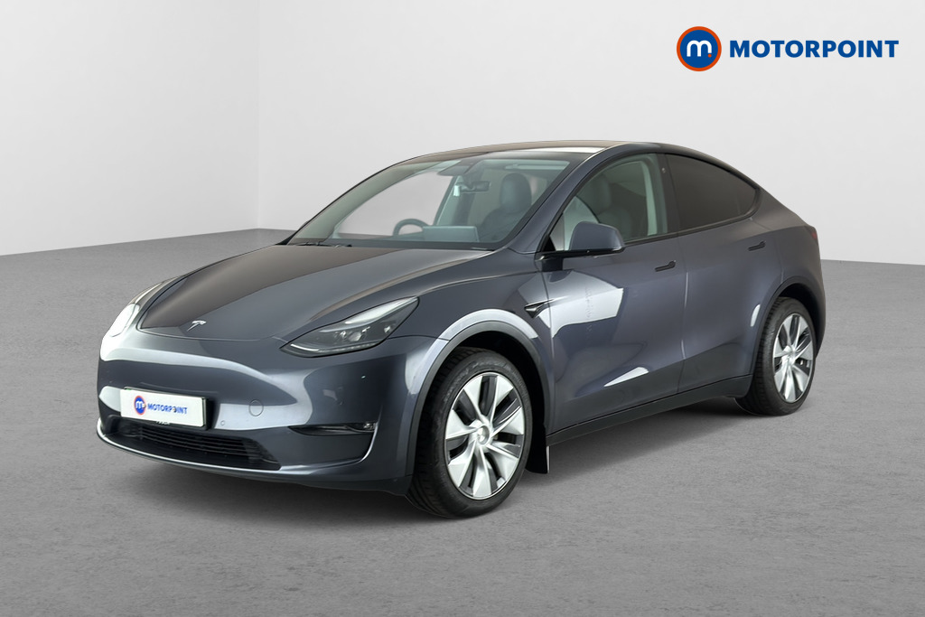 Tesla Model Y Long Range Automatic Electric SUV - Stock Number (1689586) - Passenger side front corner