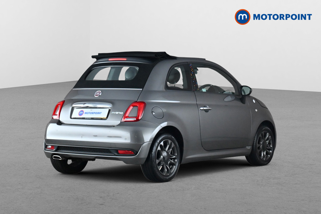 Fiat 500 Hey Google Manual Petrol Convertible - Stock Number (1684074) - Passenger side rear corner