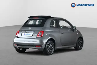 Fiat 500 Hey Google Manual Petrol Convertible - Stock Number (1684074) - Passenger side rear corner
