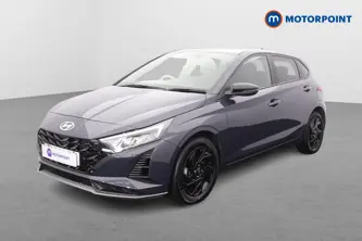Hyundai I20 Black Line Manual Petrol Hatchback - Stock Number (1684701) - Passenger side front corner