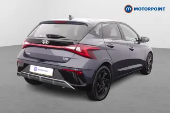 Hyundai I20 Black Line Manual Petrol Hatchback - Stock Number (1684701) - Drivers side rear corner
