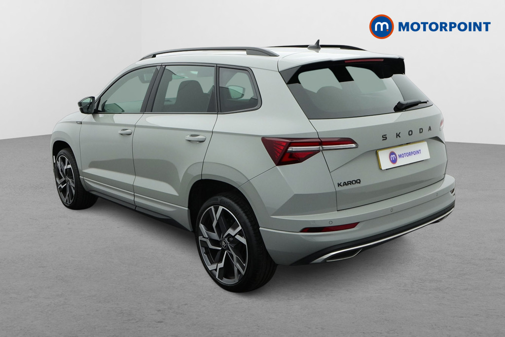 Skoda Karoq Sportline Edition Automatic Petrol SUV - Stock Number (1684829) - Passenger side rear corner