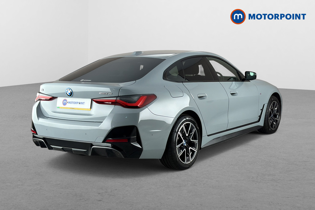 BMW I4 M Sport Automatic Electric Hatchback - Stock Number (1685537) - Passenger side rear corner