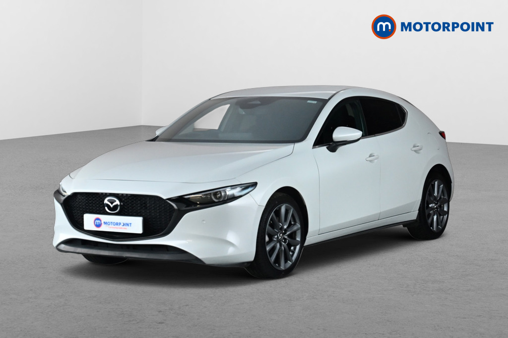 Mazda 3 Exclusive-Line Automatic Petrol Hatchback - Stock Number (1686392) - Passenger side front corner