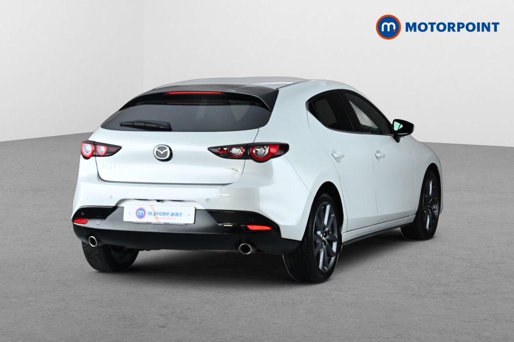 Mazda 3 Exclusive-Line Automatic Petrol Hatchback - Stock Number (1686392) - Passenger side rear corner