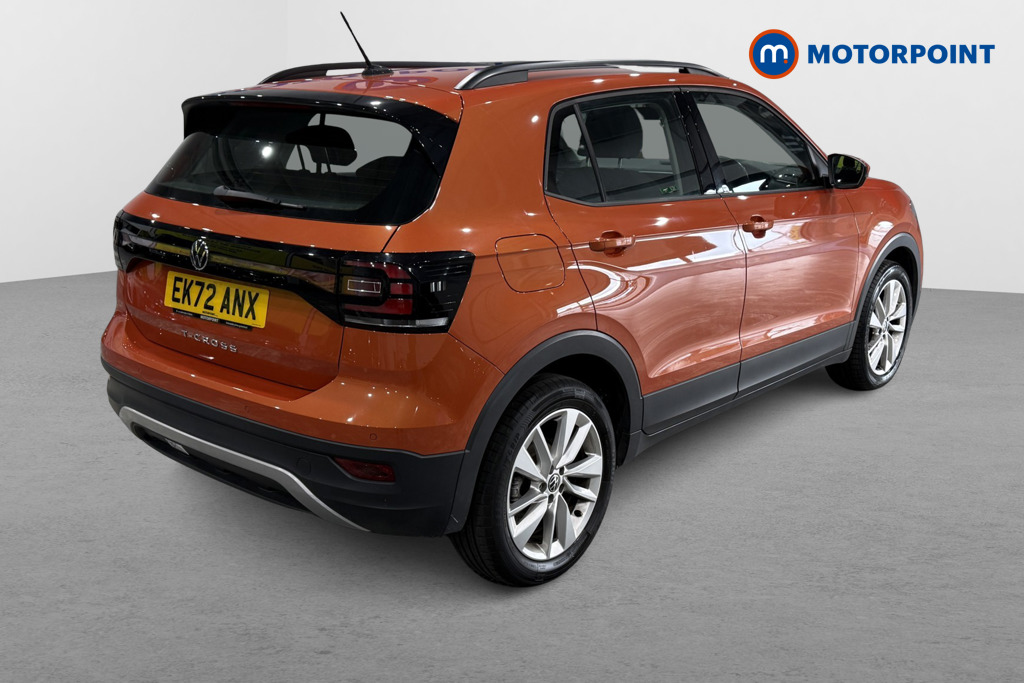 Volkswagen T-Cross SE Manual Petrol SUV - Stock Number (1588140) - Drivers side rear corner
