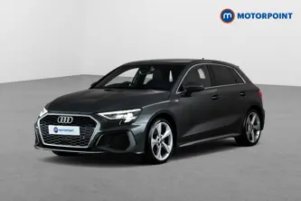 Audi A3 S Line Manual Petrol Hatchback - Stock Number (1677258) - Passenger side front corner