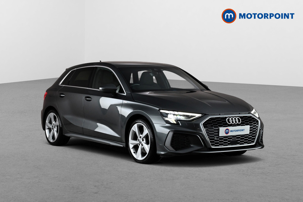 Audi A3 S Line Manual Petrol Hatchback - Stock Number (1677258) - Drivers side front corner