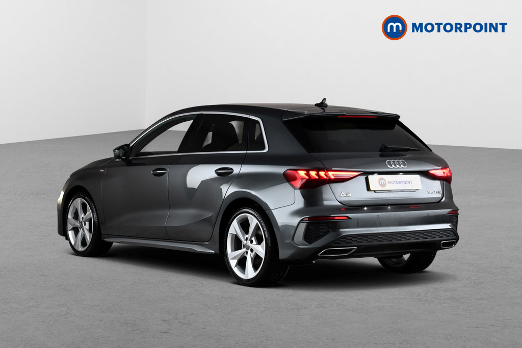 Audi A3 S Line Manual Petrol Hatchback - Stock Number (1677258) - Drivers side rear corner
