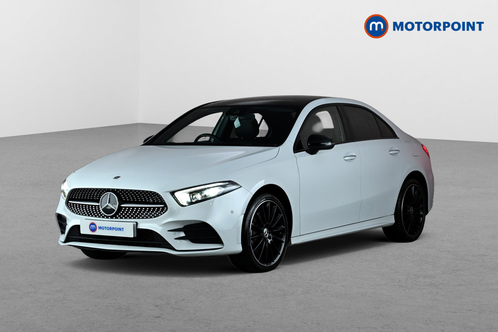 Mercedes-Benz A Class Amg Line Premium Plus Night Edition Automatic Petrol Plug-In Hybrid Saloon - Stock Number (1684267) - Passenger side front corner