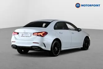 Mercedes-Benz A Class Amg Line Premium Plus Night Edition Automatic Petrol Plug-In Hybrid Saloon - Stock Number (1684267) - Passenger side rear corner