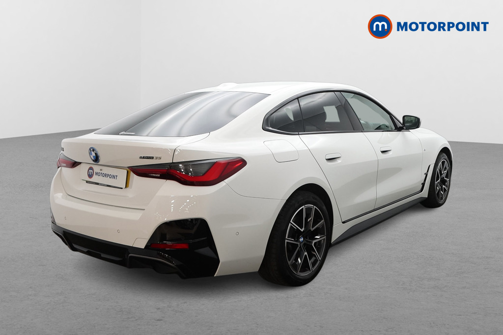 BMW I4 M Sport Automatic Electric Hatchback - Stock Number (1685553) - Drivers side rear corner