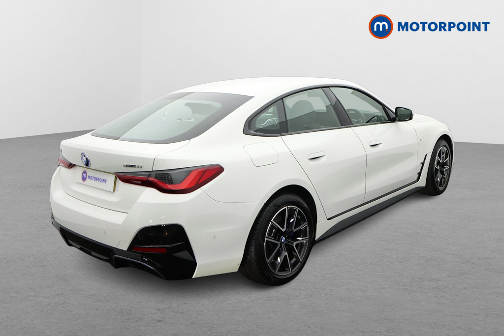 BMW I4 M Sport Automatic Electric Hatchback - Stock Number (1685562) - Drivers side rear corner