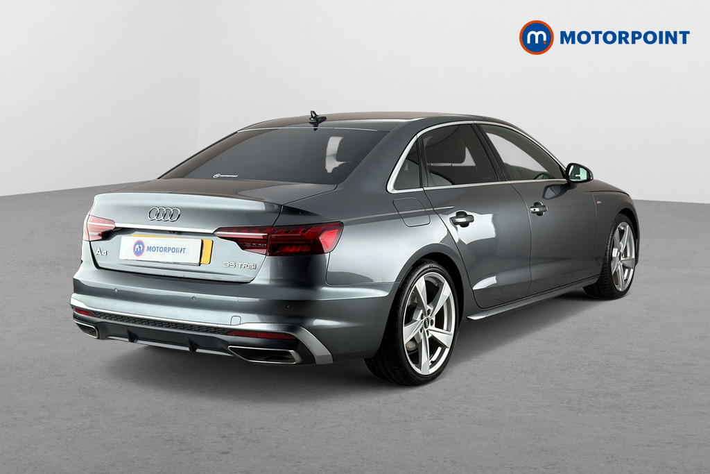 Audi A4 S Line Automatic Petrol Saloon - Stock Number (1686445) - Passenger side rear corner