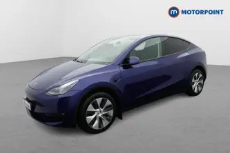Tesla Model Y Long Range Automatic Electric SUV - Stock Number (1686612) - Passenger side front corner