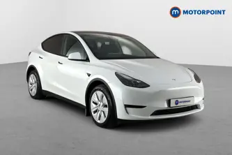 Tesla Model Y Long Range Automatic Electric SUV - Stock Number (1686619) - Drivers side front corner