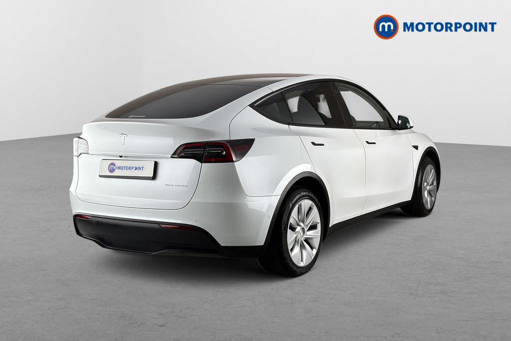 Tesla Model Y Long Range Automatic Electric SUV - Stock Number (1686619) - Passenger side rear corner