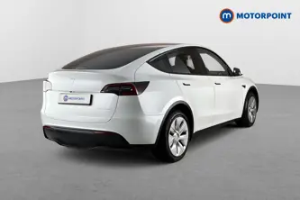 Tesla Model Y Long Range Automatic Electric SUV - Stock Number (1686619) - Passenger side rear corner