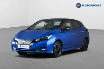 Nissan Leaf Tekna Automatic Electric Hatchback - Stock Number (1687174) - Passenger side front corner