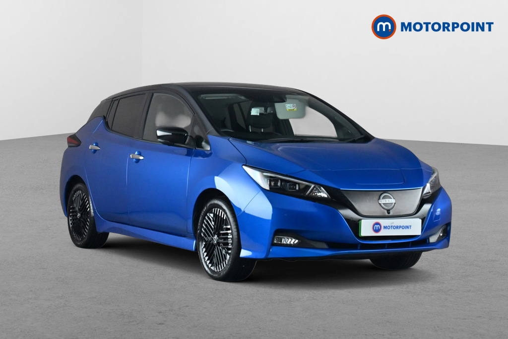 Nissan Leaf Tekna Automatic Electric Hatchback - Stock Number (1687174) - Drivers side front corner
