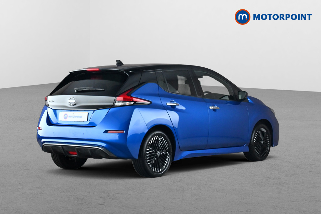 Nissan Leaf Tekna Automatic Electric Hatchback - Stock Number (1687174) - Passenger side rear corner