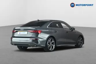 Audi A3 S Line Manual Petrol Saloon - Stock Number (1687539) - Passenger side rear corner