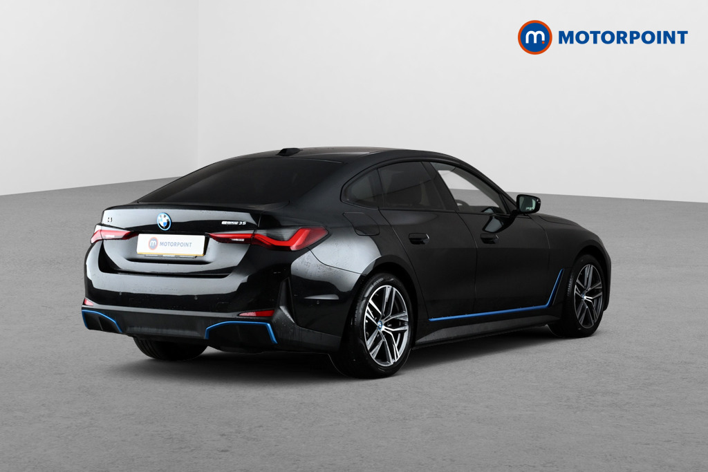 BMW I4 Sport Automatic Electric Hatchback - Stock Number (1687664) - Passenger side rear corner