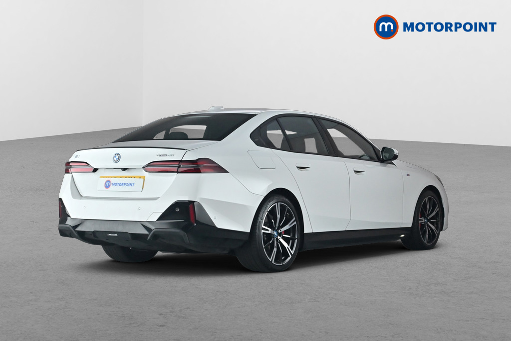 BMW I5 M Sport Pro Automatic Electric Saloon - Stock Number (1690085) - Passenger side rear corner