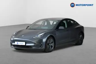 Tesla Model 3 Long Range Automatic Electric Saloon - Stock Number (1667829) - Passenger side front corner