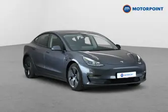 Tesla Model 3 Long Range Automatic Electric Saloon - Stock Number (1667829) - Drivers side front corner