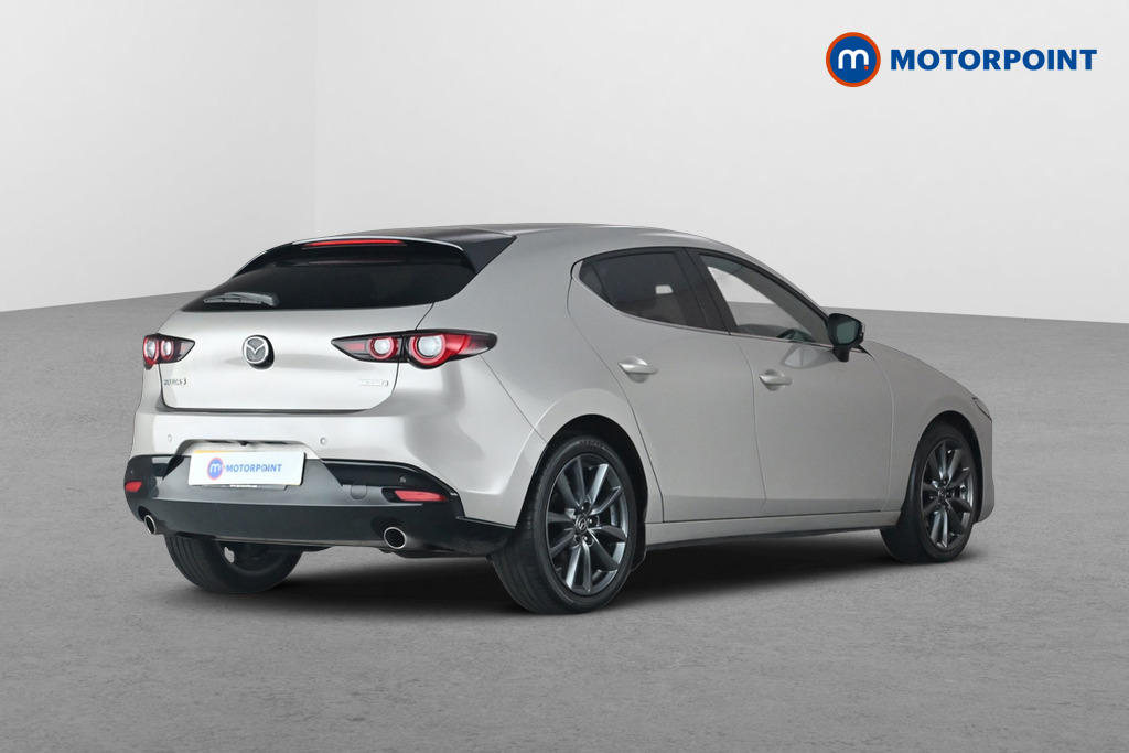 Mazda 3 Exclusive-Line Manual Petrol Hatchback - Stock Number (1677872) - Passenger side rear corner