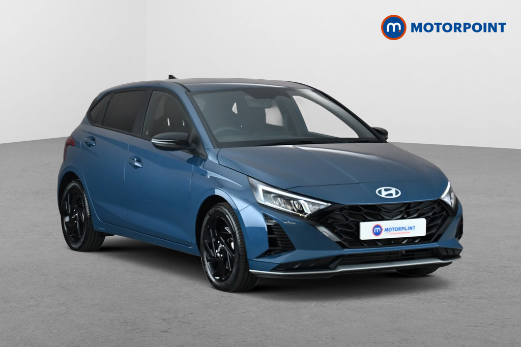 Hyundai I20 Black Line Manual Petrol Hatchback - Stock Number (1685084) - Drivers side front corner