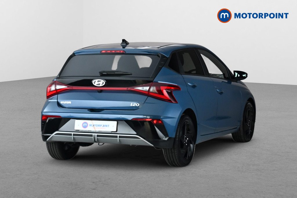 Hyundai I20 Black Line Manual Petrol Hatchback - Stock Number (1685084) - Passenger side rear corner