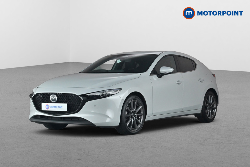 Mazda 3 Exclusive-Line Automatic Petrol Hatchback - Stock Number (1686391) - Passenger side front corner