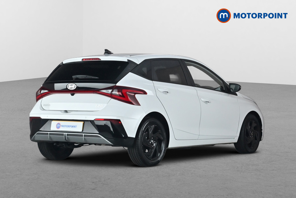 Hyundai I20 Black Line Manual Petrol Hatchback - Stock Number (1686540) - Passenger side rear corner
