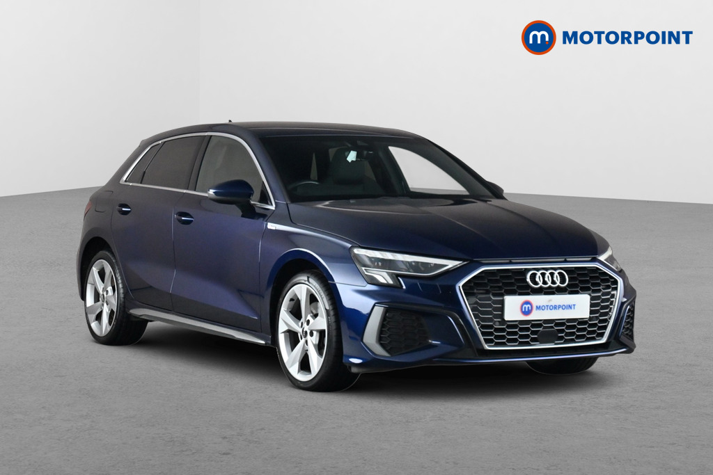 Audi A3 S Line Automatic Petrol Plug-In Hybrid Hatchback - Stock Number (1688191) - Drivers side front corner