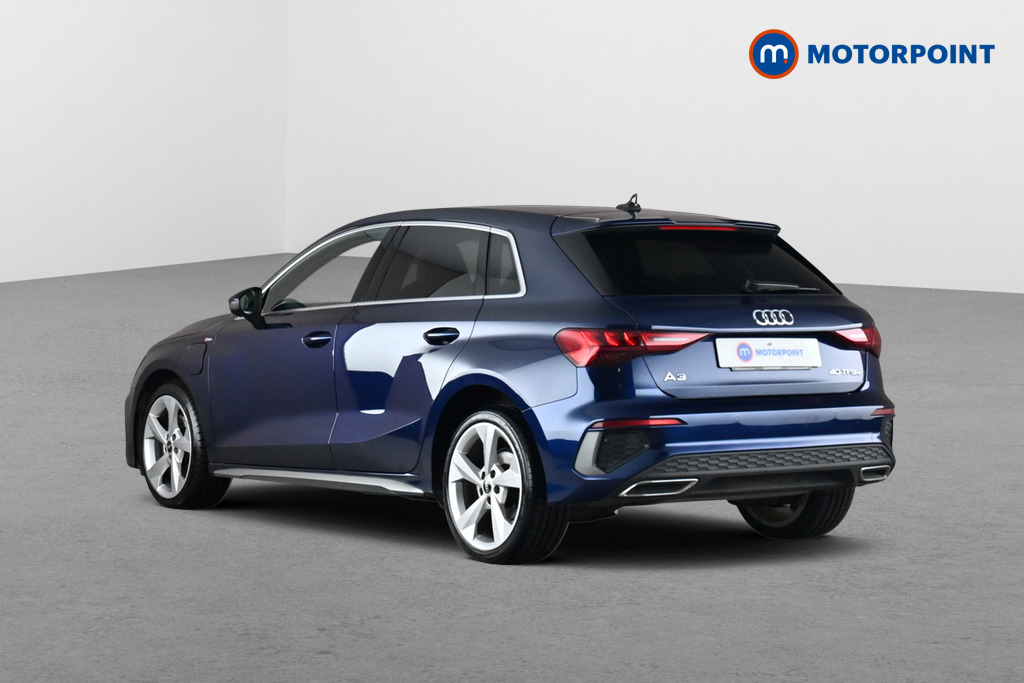 Audi A3 S Line Automatic Petrol Plug-In Hybrid Hatchback - Stock Number (1688191) - Drivers side rear corner